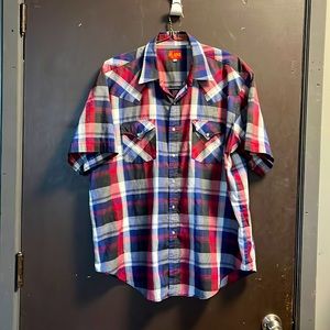 XL ELK PLAINS men's button up western shirt